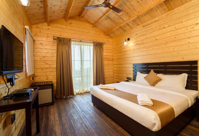 منزل غرفة نوم واحدة, Stone Wood Resort, Mandrem