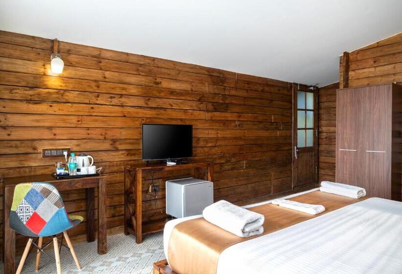 منزل غرفة نوم واحدة, Stone Wood Resort, Mandrem