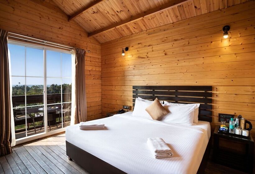 كابينة, Stone Wood Resort, Mandrem