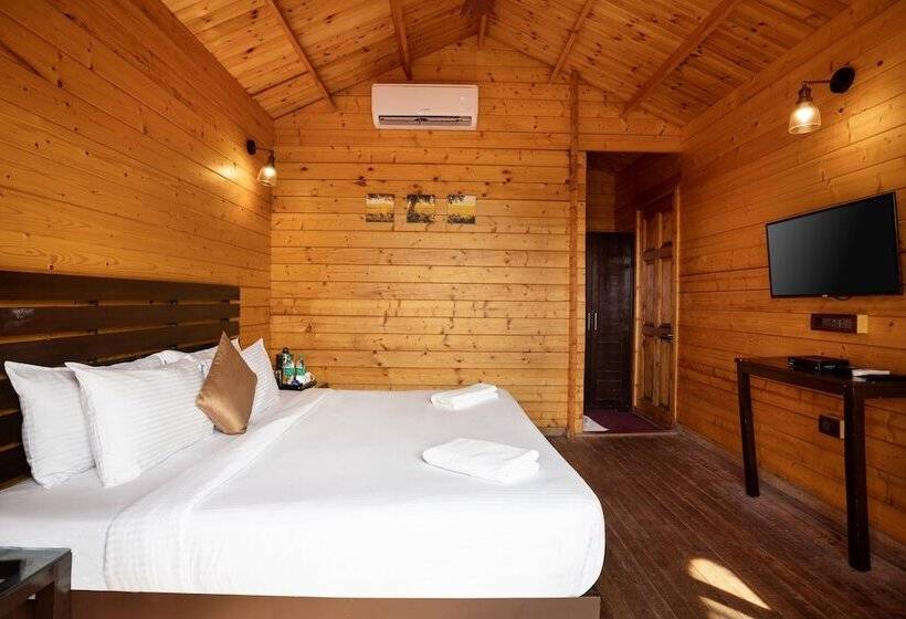 كابينة, Stone Wood Resort, Mandrem