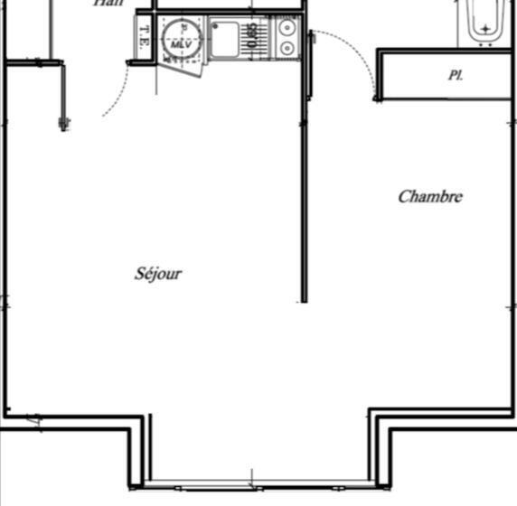 شقة غرفة واحدة, Annemasse Apparts