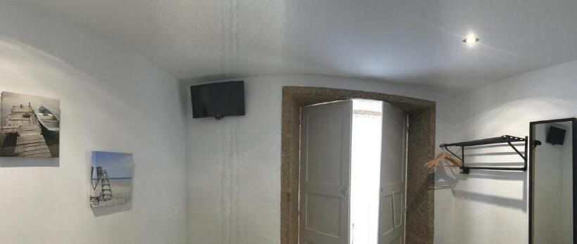 غرفة قياسية فردية مزودة بشُرفة, Pensión Residencia Fonseca