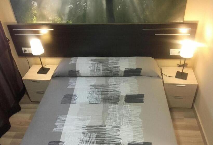 스탠다드 룸 더블 침대, Pensión Avenida