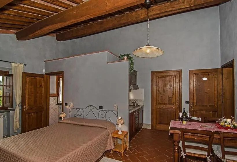キングサイドベッドのスタンダードワンルーム, Agriturismo Valliferone