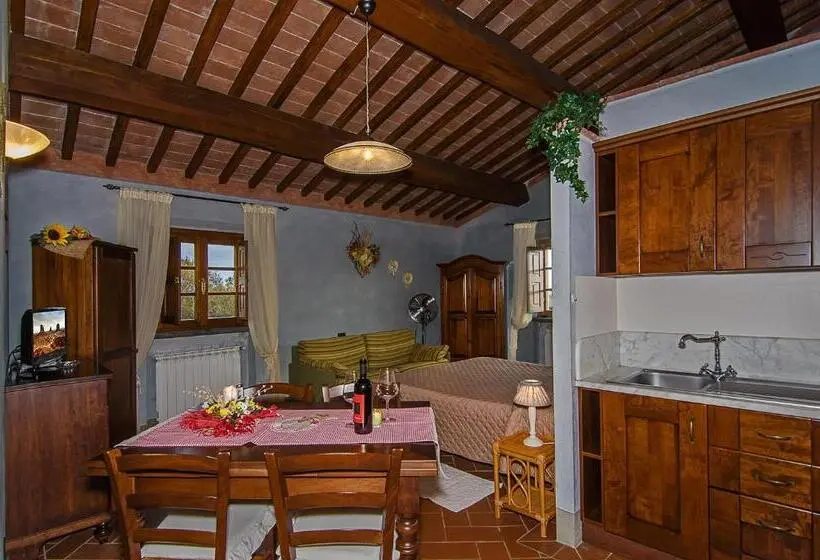 キングサイドベッドのスタンダードワンルーム, Agriturismo Valliferone