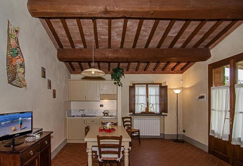 Апартаменты 1 Спальня Нижний Этаж, Agriturismo Valliferone