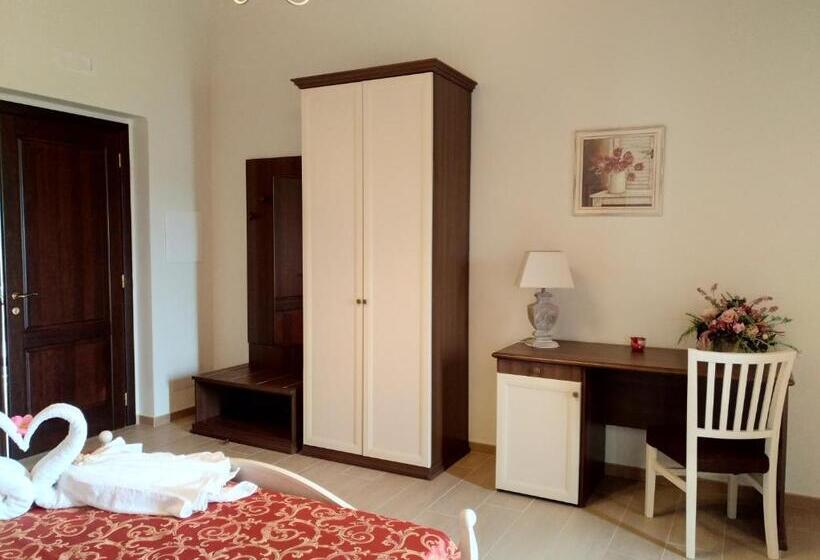 オーシャンビューデラックスルームバルコニー付き, Agriturismo Le Campanelle   Sicilia   Cefalù