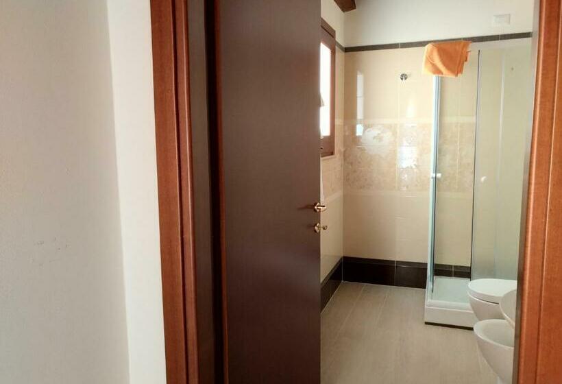 オーシャンビューデラックスルームバルコニー付き, Agriturismo Le Campanelle   Sicilia   Cefalù