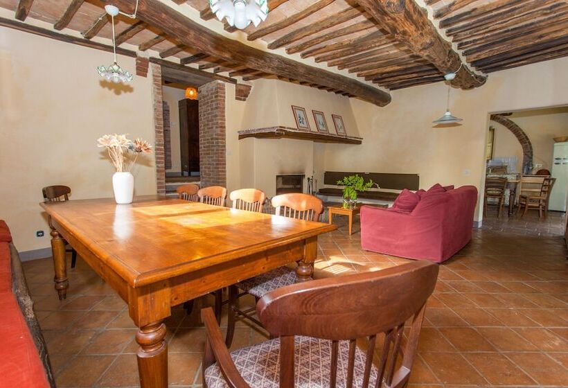 ４ベッドルームハウス, Tenuta Di Spannocchia