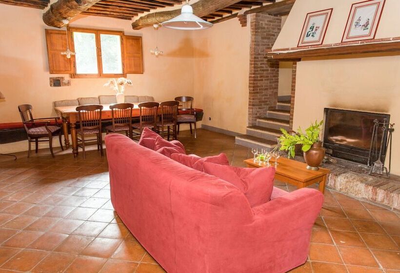 ４ベッドルームハウス, Tenuta Di Spannocchia