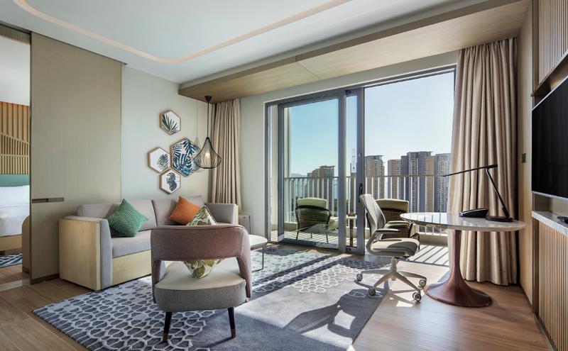 جناح مطلّ علي البحر, Hilton Garden Inn Sanya