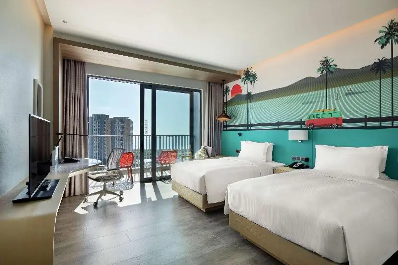 Standard-huone Merinäkymä, Hilton Garden Inn Sanya