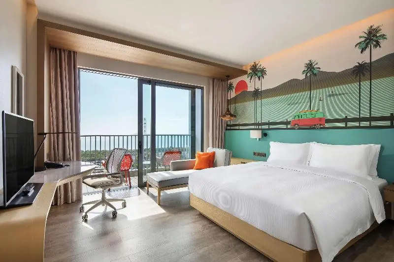 Standard-huone Merinäkymä, Hilton Garden Inn Sanya