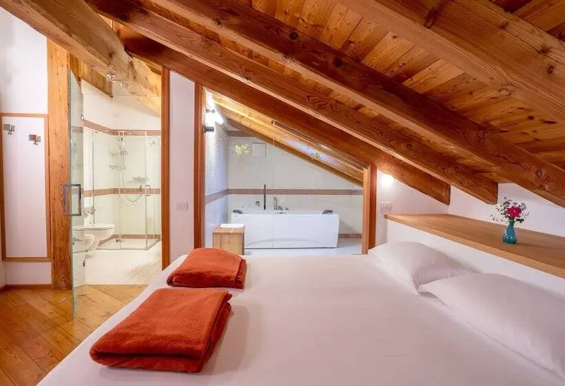 バスタブ付きデラックスルーム, Albergo Palazzo Lodron Bertelli
