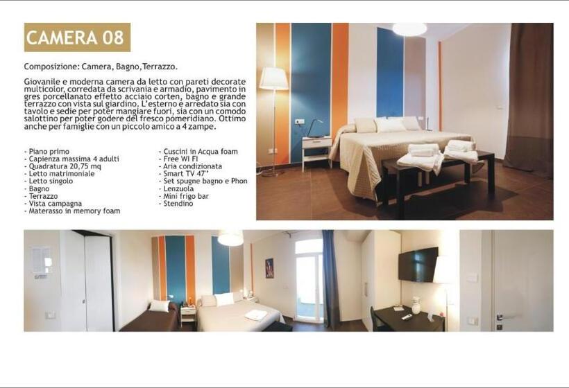 テラス付スタンダードルーム, Villa Giadel