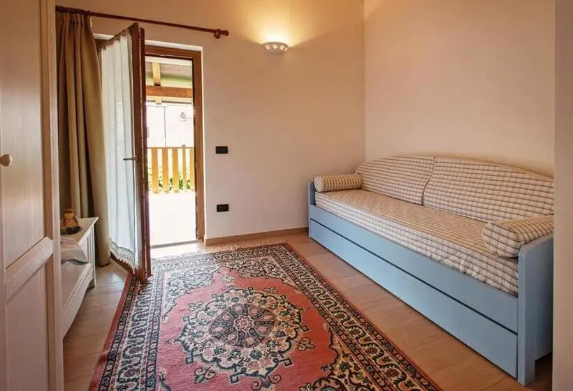 آپارتمان 1 خوابه با تراس, Albergo Diffuso Tolmezzo