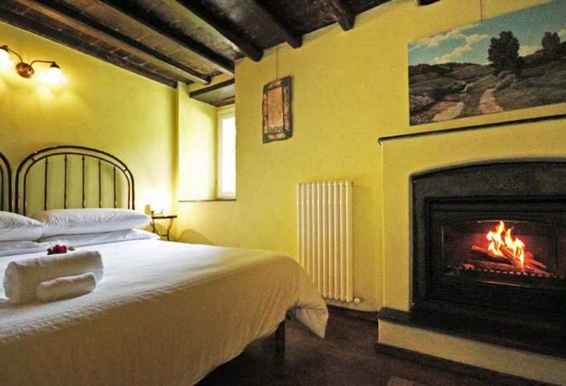 غرفة قياسية ثلاثية مطلة علي الحديقة, Agriturismo Casa Del Bosco