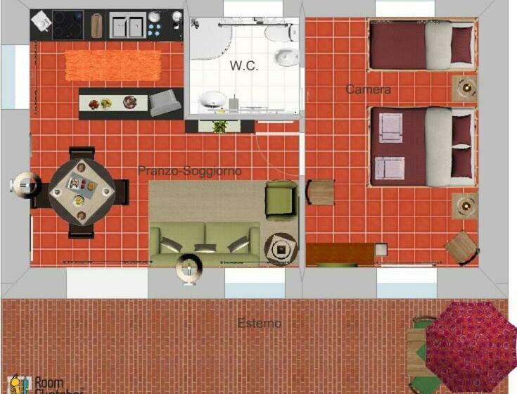 דירת חדר, Fattoria Di Camporomano