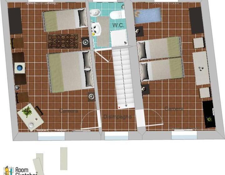 شقة غرفتين, Fattoria Di Camporomano