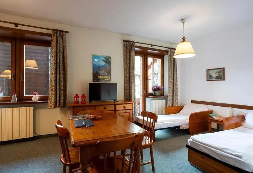 １ベッドルームのデラックスアパートメント, Residence Cima Jazzi
