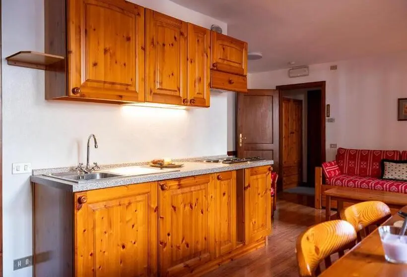 ２ベッドルームアパートメント, Residence Cima Jazzi