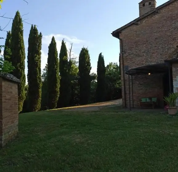 庭の見える１ベッドルームアパートメント, Villa Podere Cartaio Bio Estate Pool Airc