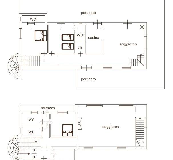 בית, חדר שינה 1, Vitabella Toscana