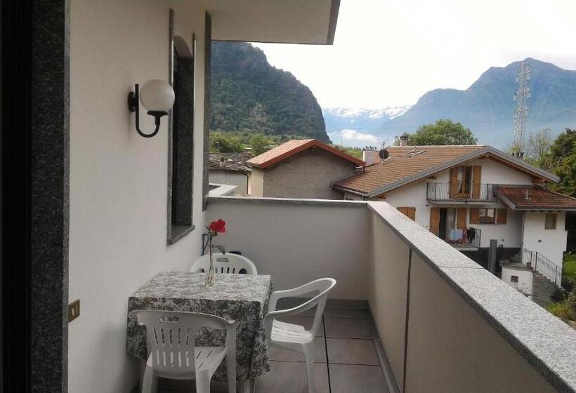 استودیوی پریمیوم, Affittacamere Valchiavenna Foresteria In Tranquilla Villa Signorile Con Comodo Parcheggio Privato