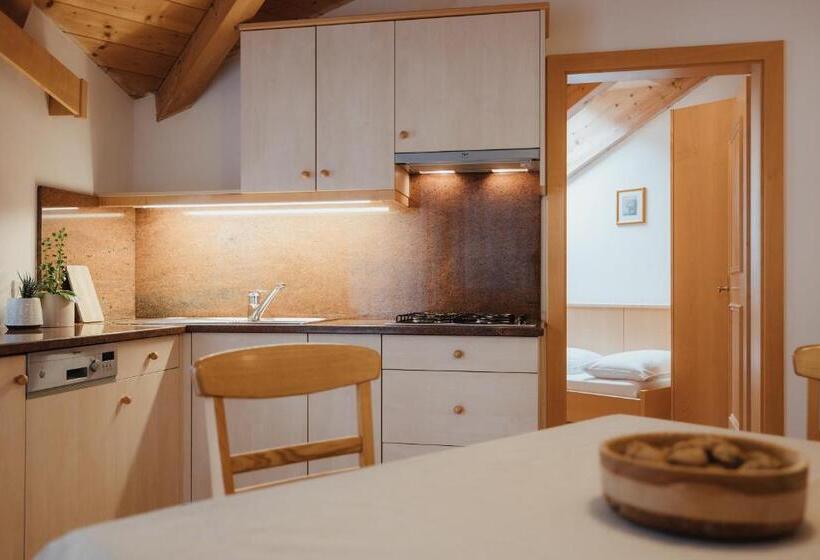 Апартаменты 2 Спальни, Residence Chalet Pinis