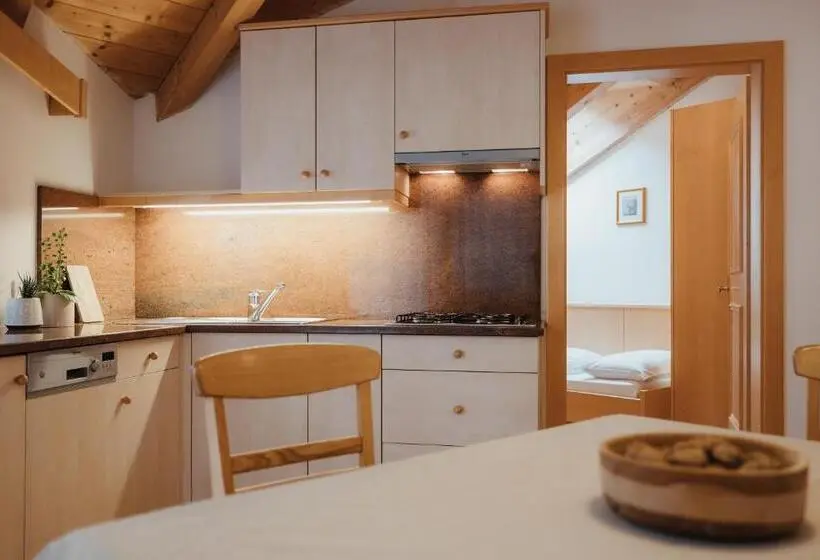 آپارتمان 2 خوابه, Residence Chalet Pinis