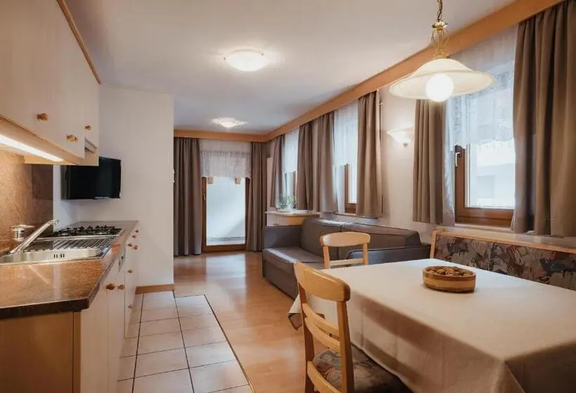 آپارتمان 1 خوابه, Residence Chalet Pinis