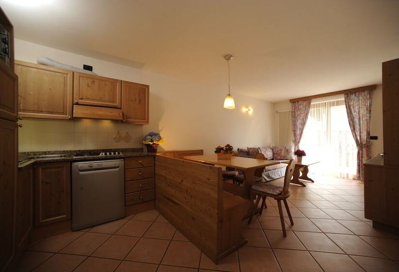 Апартаменты 1 Спальня, Residence Lagorai   Fiemme Holidays