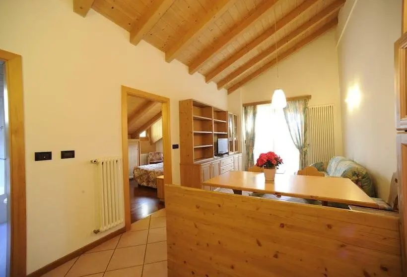 ２ベッドルームアパートメント, Residence Lagorai   Fiemme Holidays