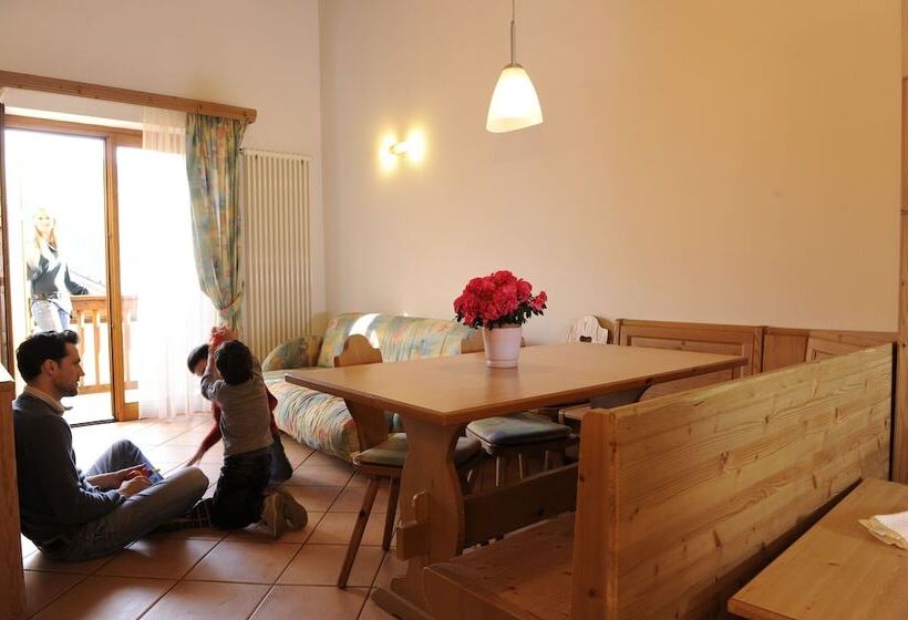 带2个卧室的公寓, Residence Lagorai   Fiemme Holidays