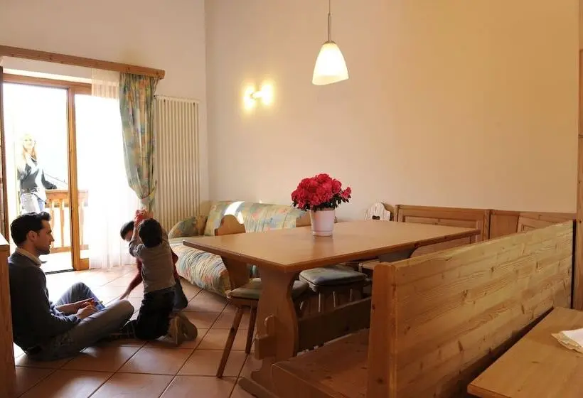 ２ベッドルームアパートメント, Residence Lagorai   Fiemme Holidays