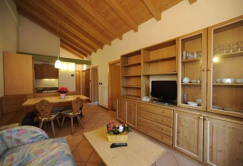 ２ベッドルームアパートメント, Residence Lagorai   Fiemme Holidays