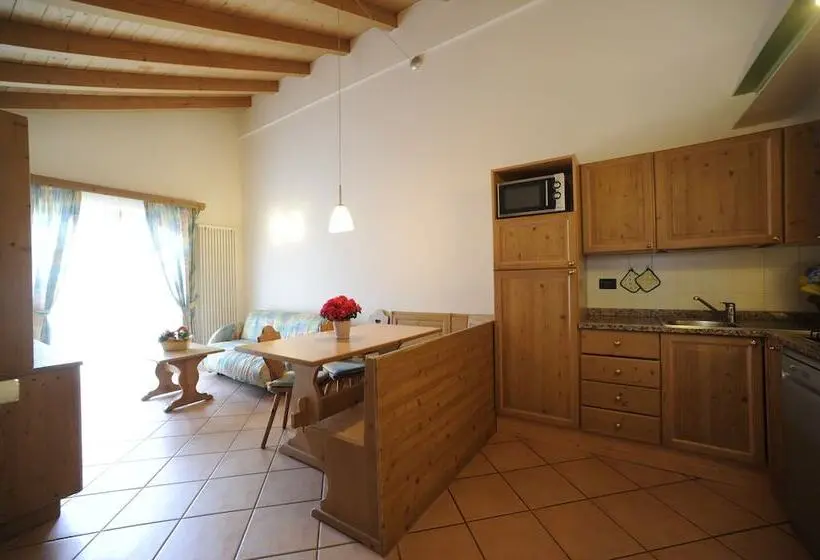 ２ベッドルームアパートメント, Residence Lagorai   Fiemme Holidays
