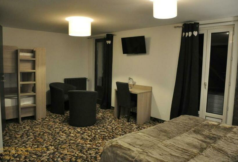 Quarto Familiar, Hôtel Chalet Les Mélèzes