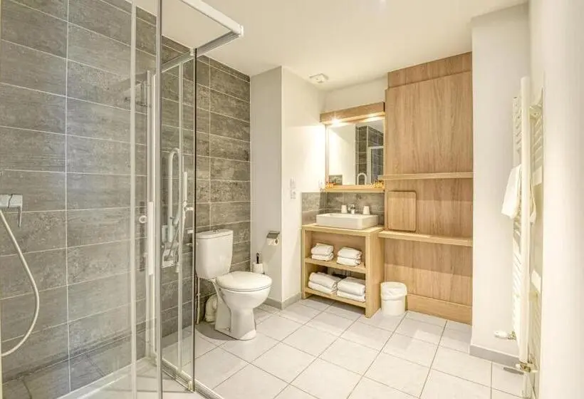 1ベッドルームアパートメント, Aparthotel Adagio Access Saint Nazaire