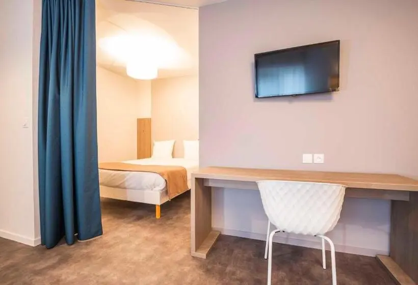 1ベッドルームアパートメント, Aparthotel Adagio Access Saint Nazaire