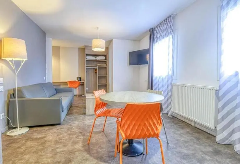 1ベッドルームアパートメント, Aparthotel Adagio Access Saint Nazaire