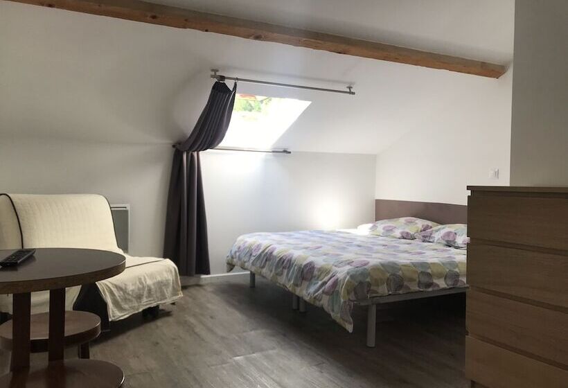 חדר סטנדרט לארבעה, Le Gîte Le Pas De L Ane