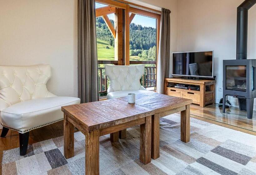 침실 2개 아파트, Oasis Les Portes Du Soleil Mountain Resort