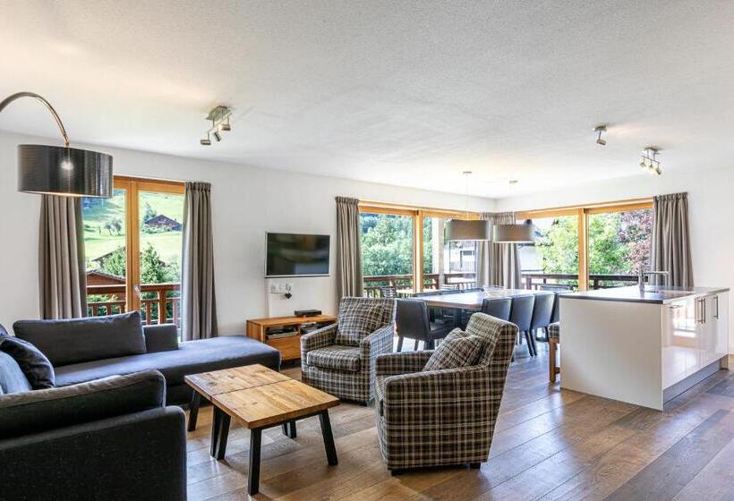 침실 4개 아파트, Oasis Les Portes Du Soleil Mountain Resort