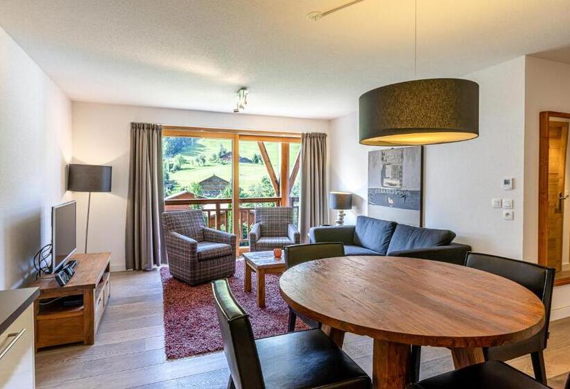 침실 2개 아파트, Oasis Les Portes Du Soleil Mountain Resort