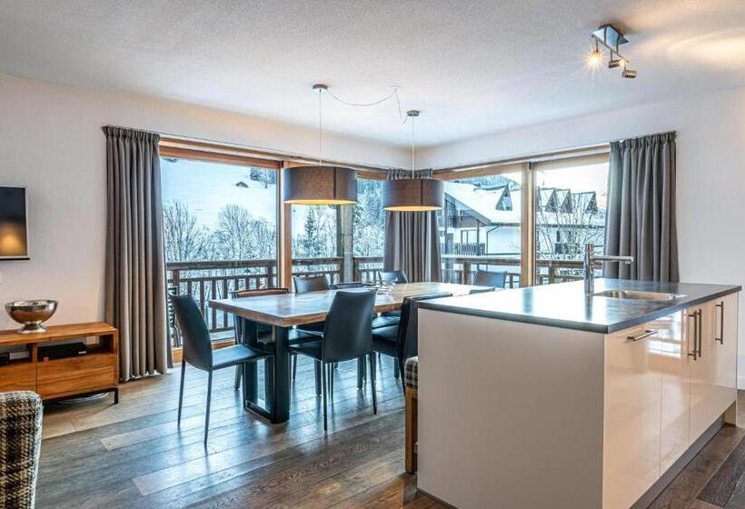 침실 4개 아파트, Oasis Les Portes Du Soleil Mountain Resort