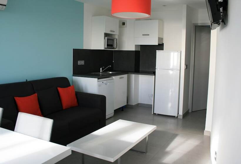 带2个卧室带海景的公寓, Résidence Coté Mer