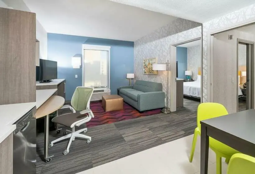 キングサイズベッドのスイートルーム, Home2 Suites By Hilton Newark Airport