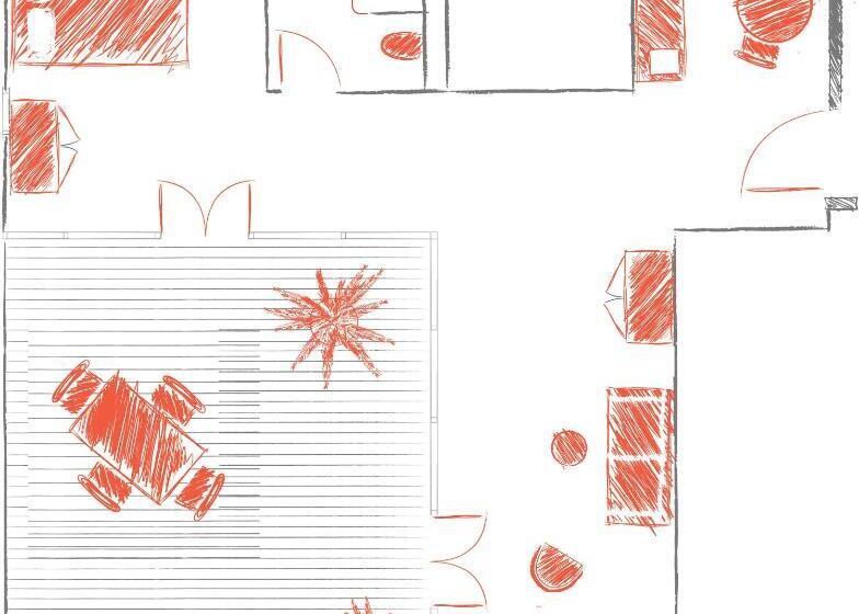 דירת חדר עם טרסה, Brera Serviced Apartments Munich West