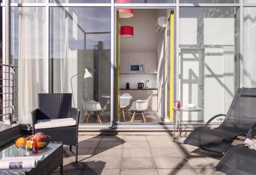 Apartamento 1 Dormitório com Terraço, Brera Serviced Apartments Munich West